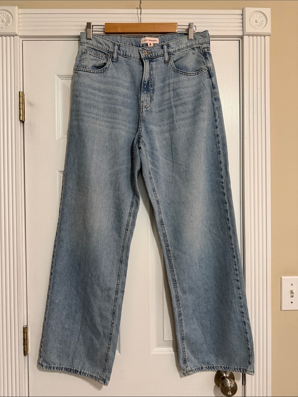 Lucky Brand Light Blue Women’s Wide-Leg Jeans